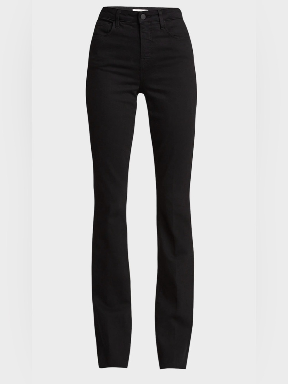 L'AGENCE Black Flare-Wide Leg High-Rise Jeans